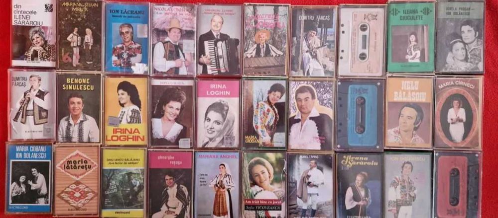 Muzica Populara 30 casete Electrecord