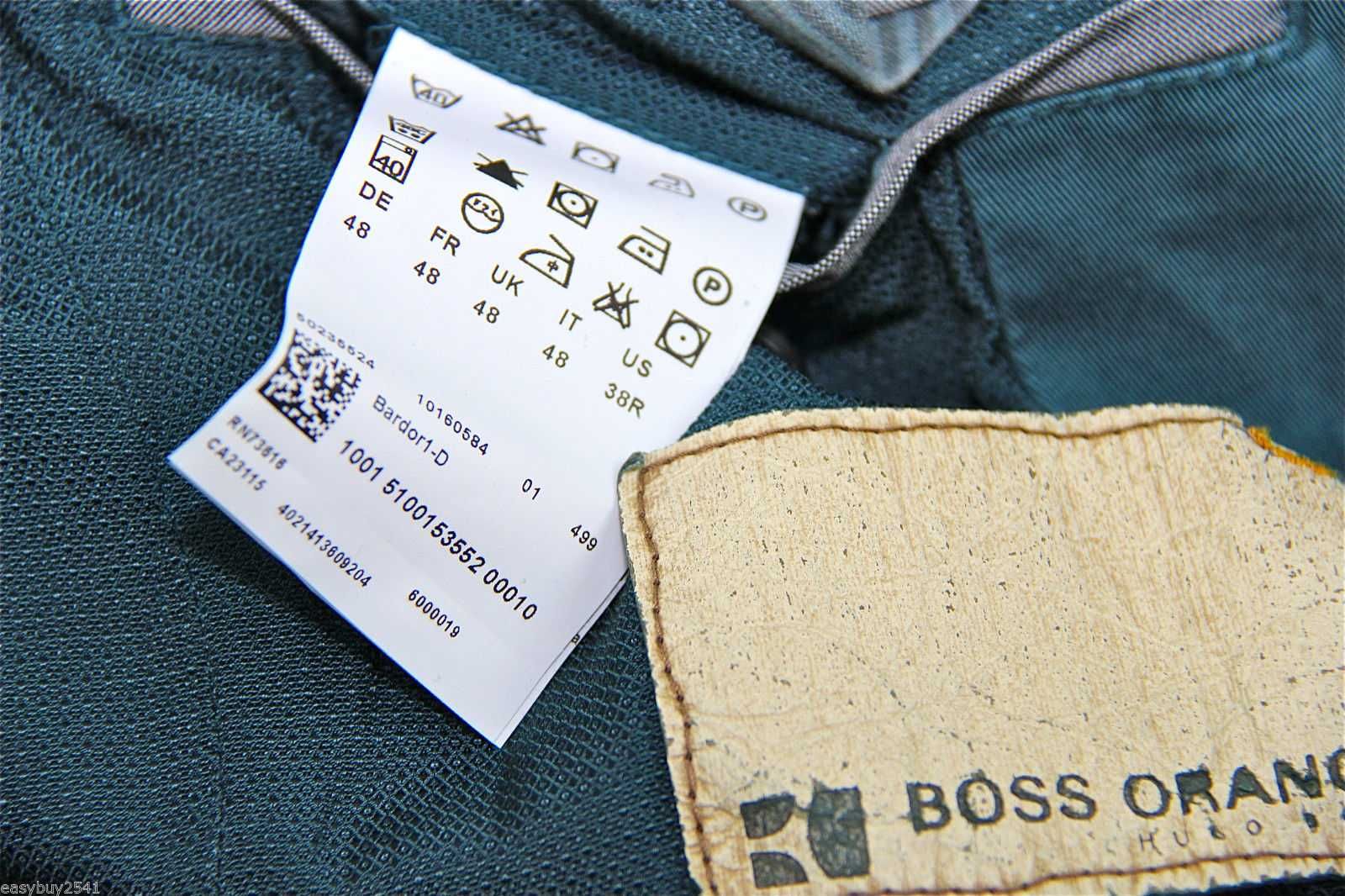 Sacou Hugo Boss Orange Nou mărime M/48 Turcoaz