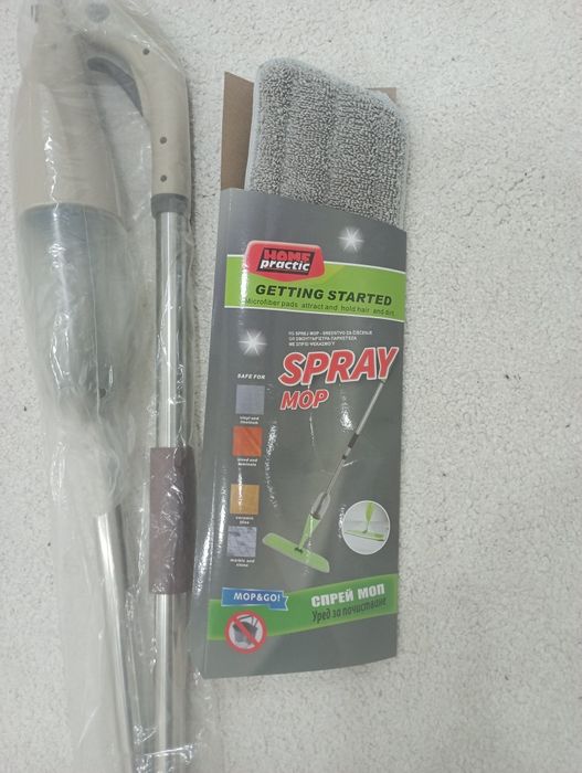 Моп със спрей за препарат