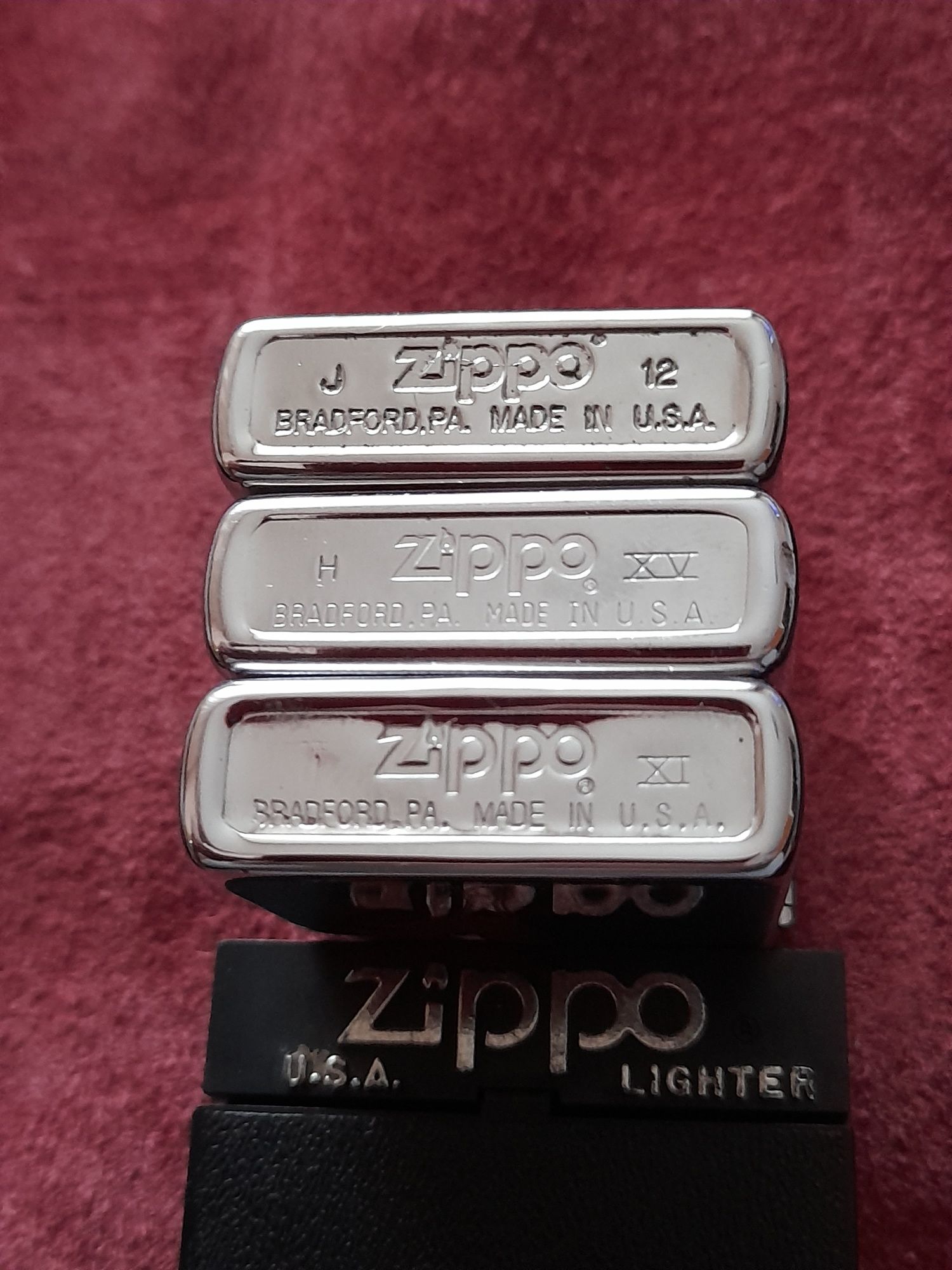 Lot de brichete ZIPPO originale