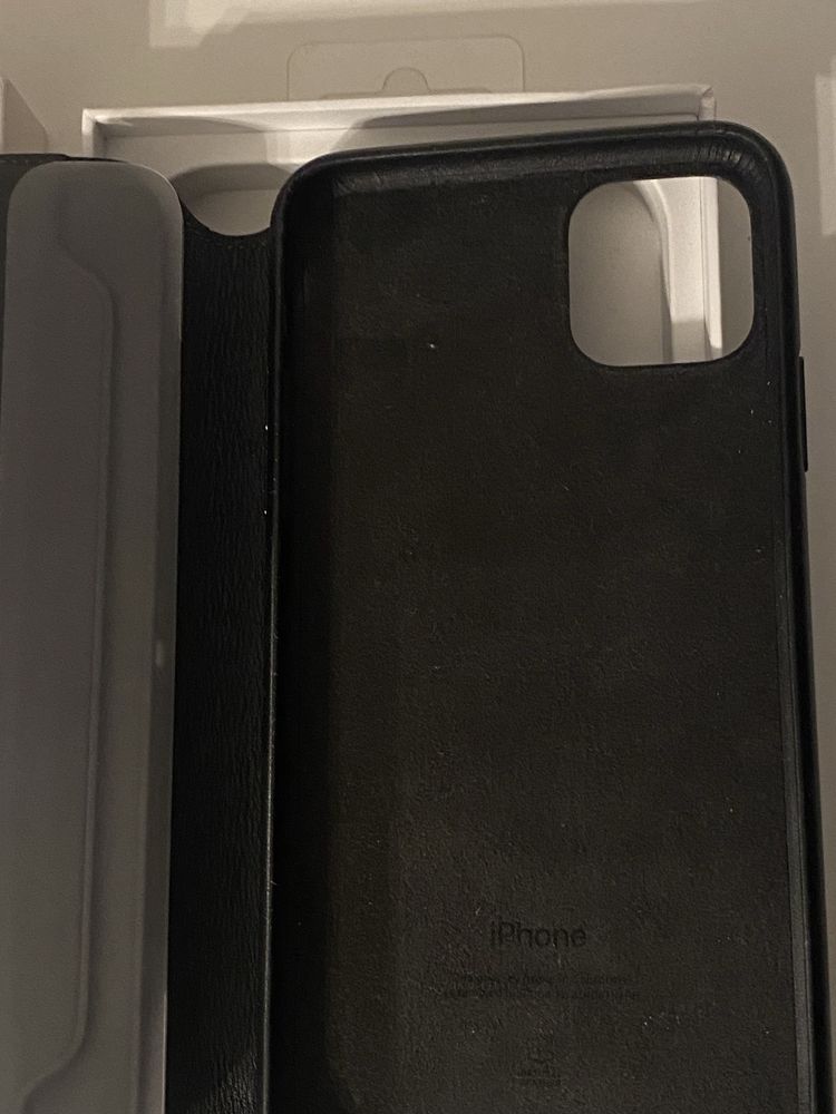 Husa originala Iphone 11 pro max piele naturala