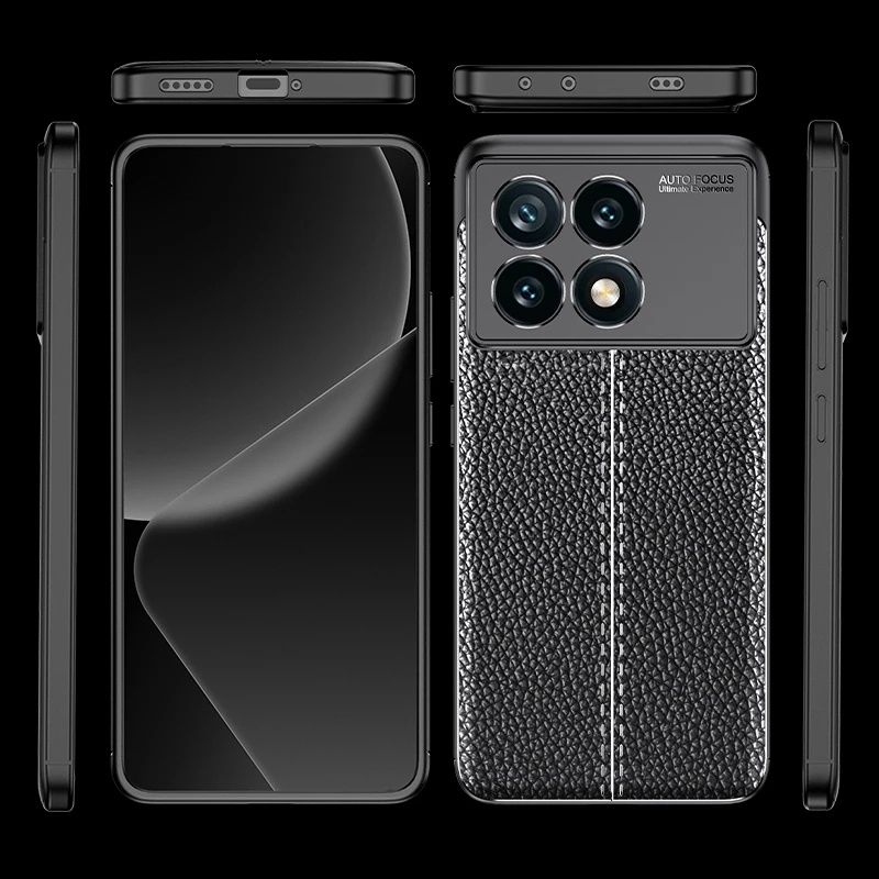 Xiaomi Poco X6 Pro / X5 Pro / X6 / X5 / X4 Pro /Лукс кейс кожена шаркa