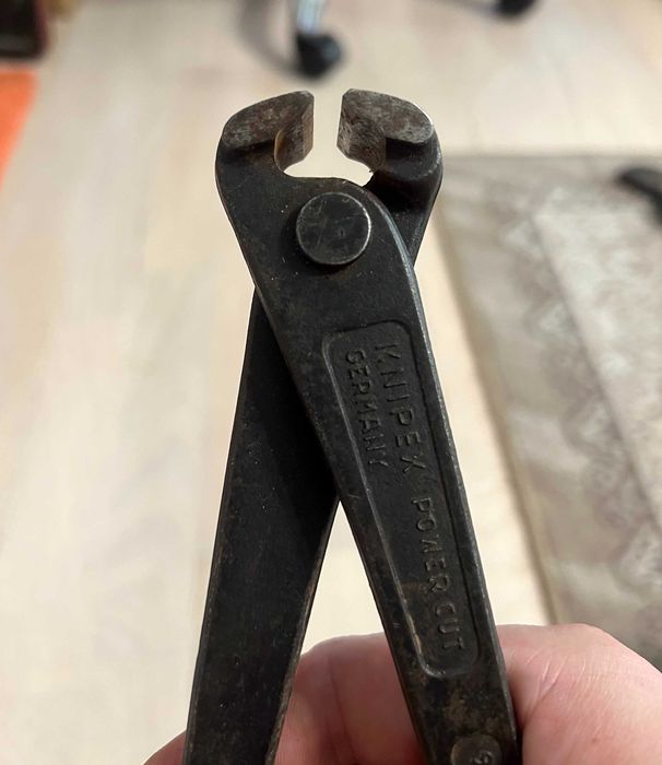 Cleste pentru constructori Knipex 300mm maner plastic - original