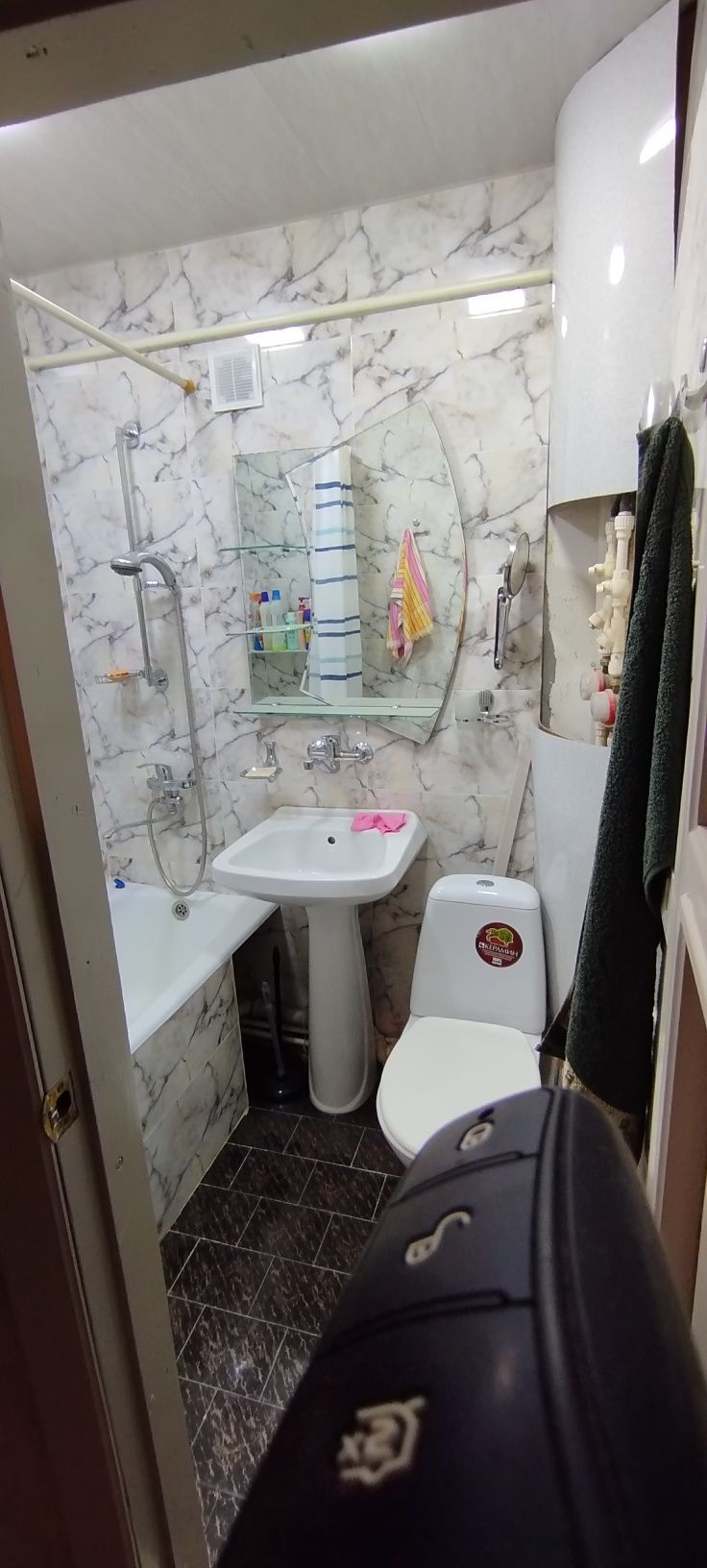 Двойная квартира 1+2 комнатная. Новомосковская,Кази-базар.
