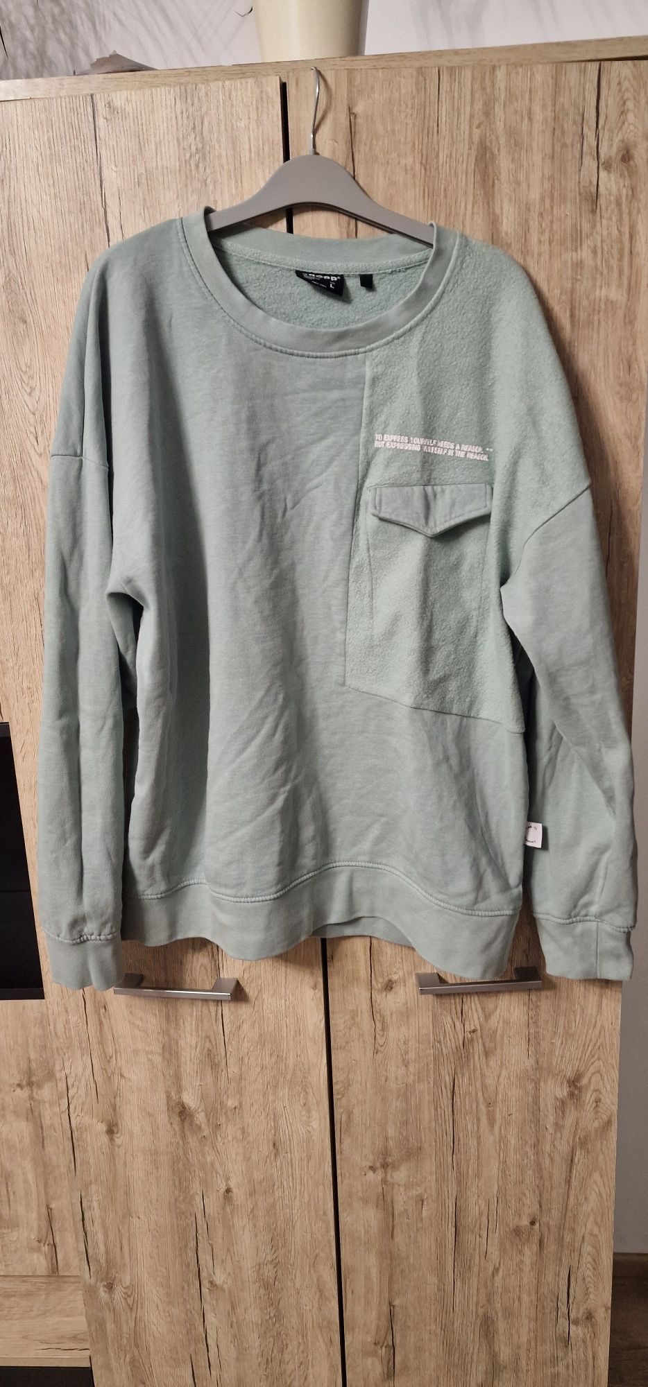 Bluza unisex, Cropp, marime L, usor oversized,  stare foarte buna
