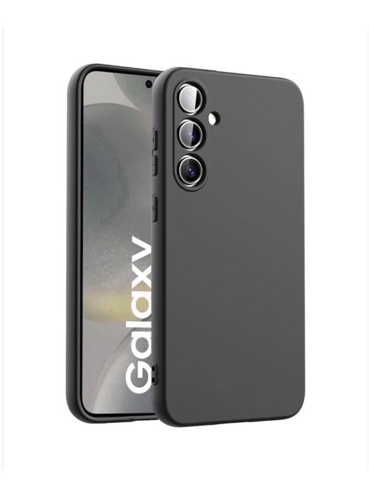 Husa Samsung S21/S22/S23/S24/S25 Plus Ultra Silicon Transaprenta Folie
