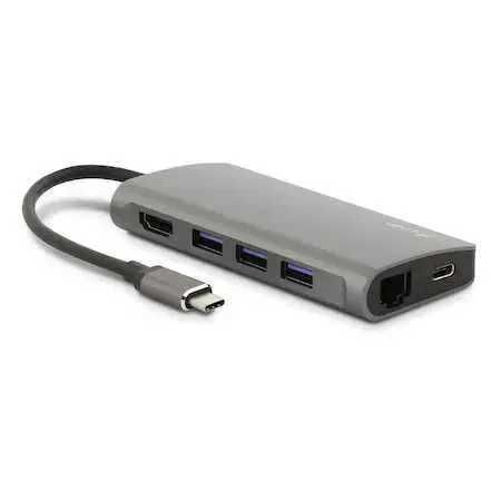 Adaptor, LMP, USB-C mini Dock, HDMI, USB 3.0, Ethernet, SD/MicroSD