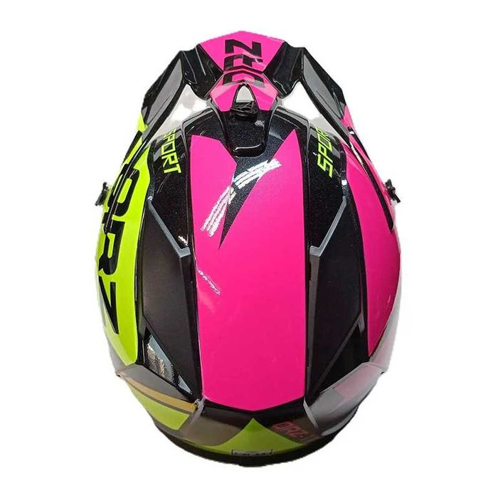 Кросова каска ORZ Sport, Full Face, DOT, Размер: S -Вело, Мото, Скутер