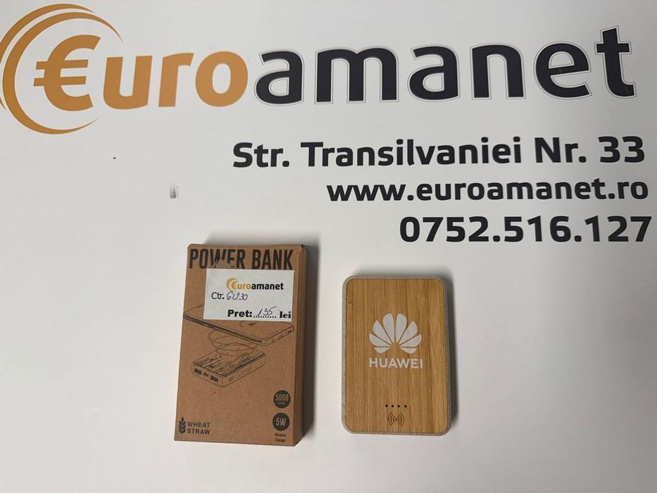 Baterie externa wireless Huawei PowerBank 5000mah -T-