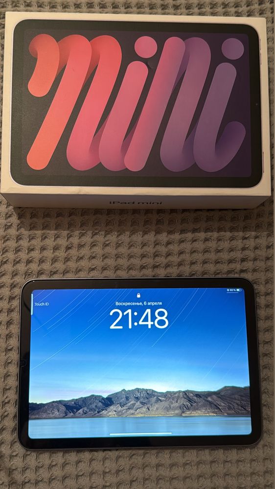 iPad mini 6 фиолетовый