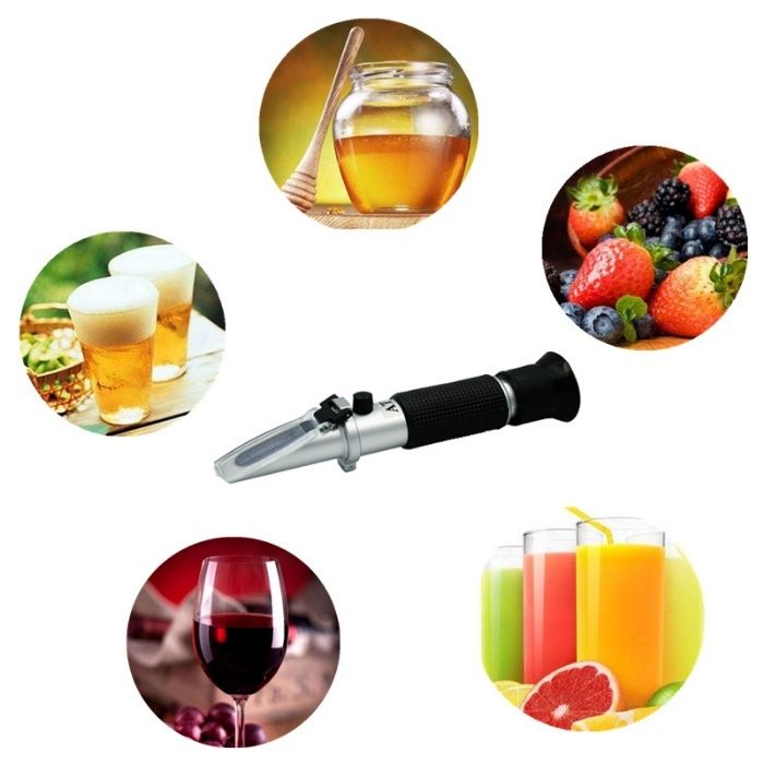 Refractometru BRIX 0-40 % Must Vin Zahăr ...