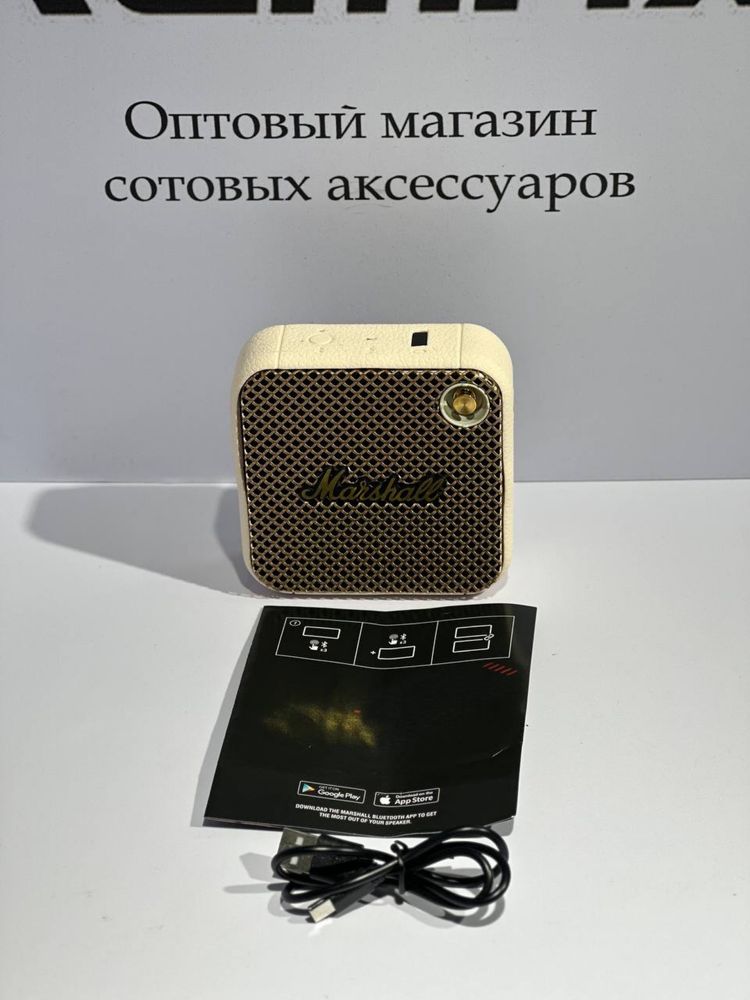 Портативная колонка Marshall M4 — мощный звук в стильном корпусе!