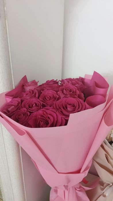 Букет из розы свежий сегодняшний