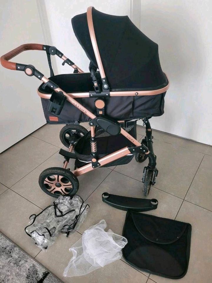 Carucior 3 in 1 bebe  nou nascut scoica Germania kesser