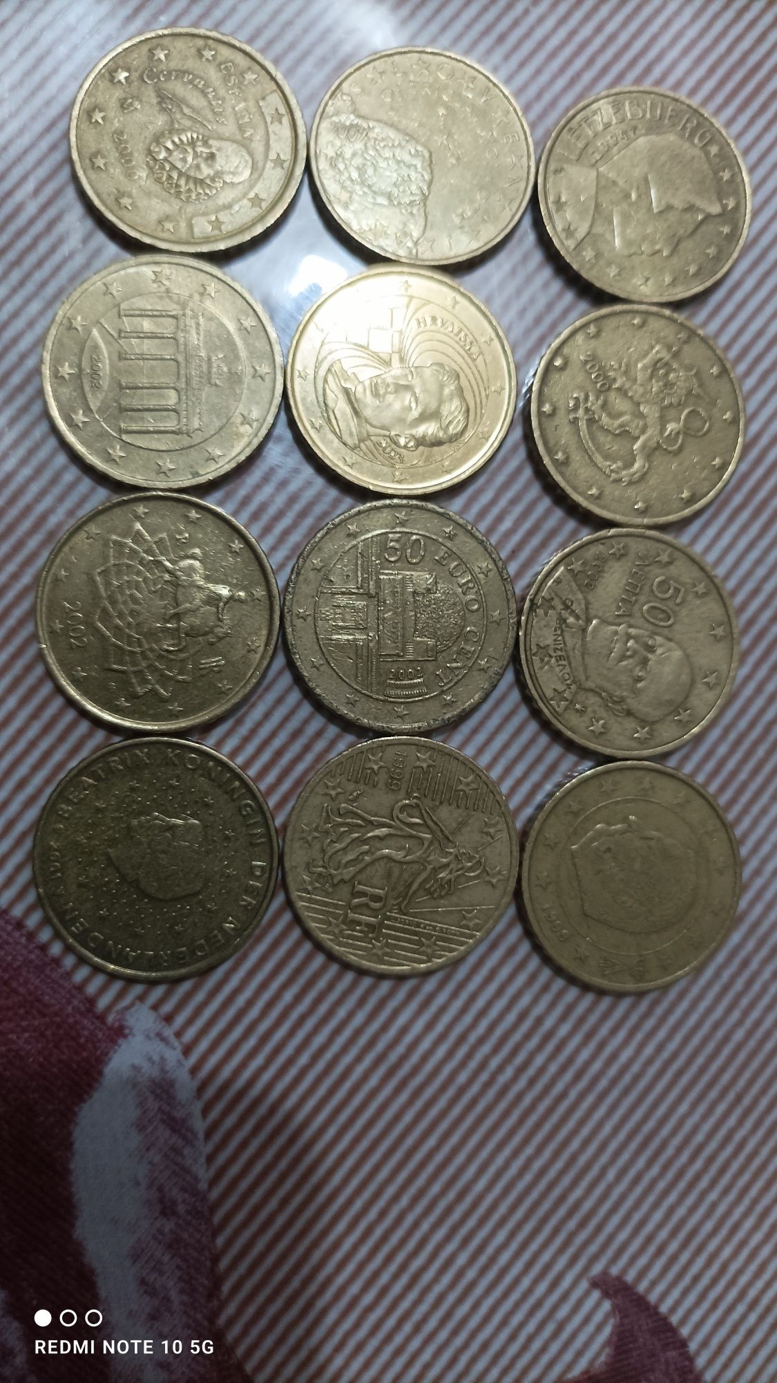 Monede 50 de eurocenți