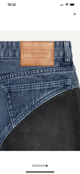 Дънки Н&М Glenn Martens