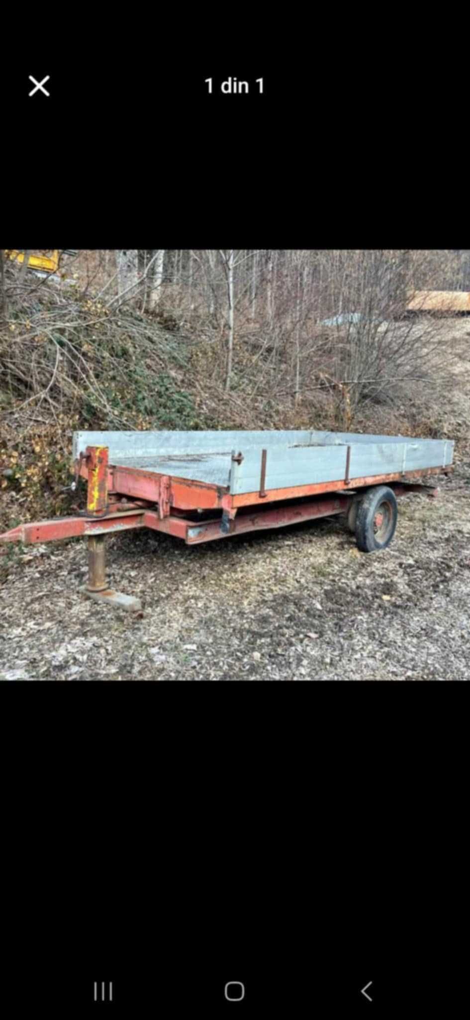 Remorcă  Tractor