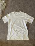 Tricou calvin klein alb slim fit