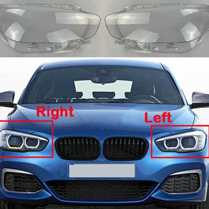 Стъкла за фар BMW F20 LCI 15-17 LED, Капаци за фар BMW F20 LCI