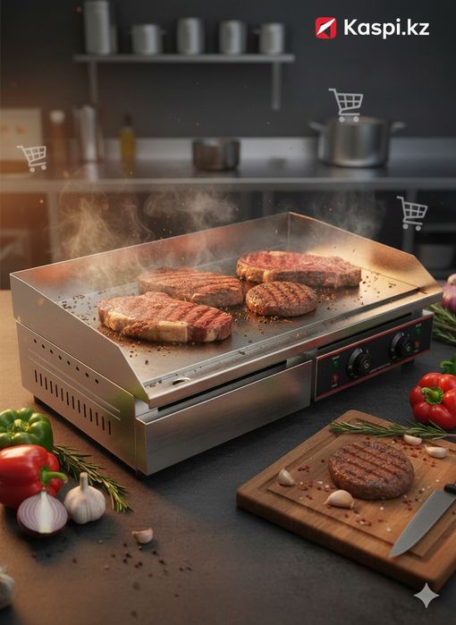 Жарочная поверхность гриль | Новая | оптом |Для кафе и фастфуда*