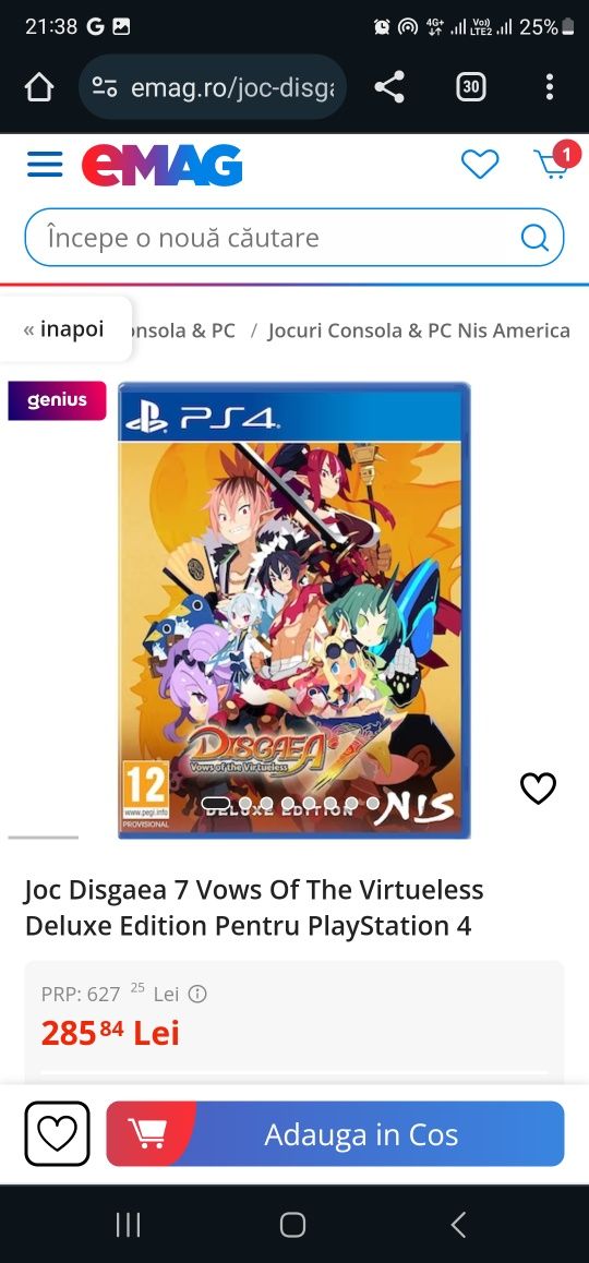Joc Disgaea 7 Vows Of The Virtueless Deluxe Edition Pentru PlayStation
