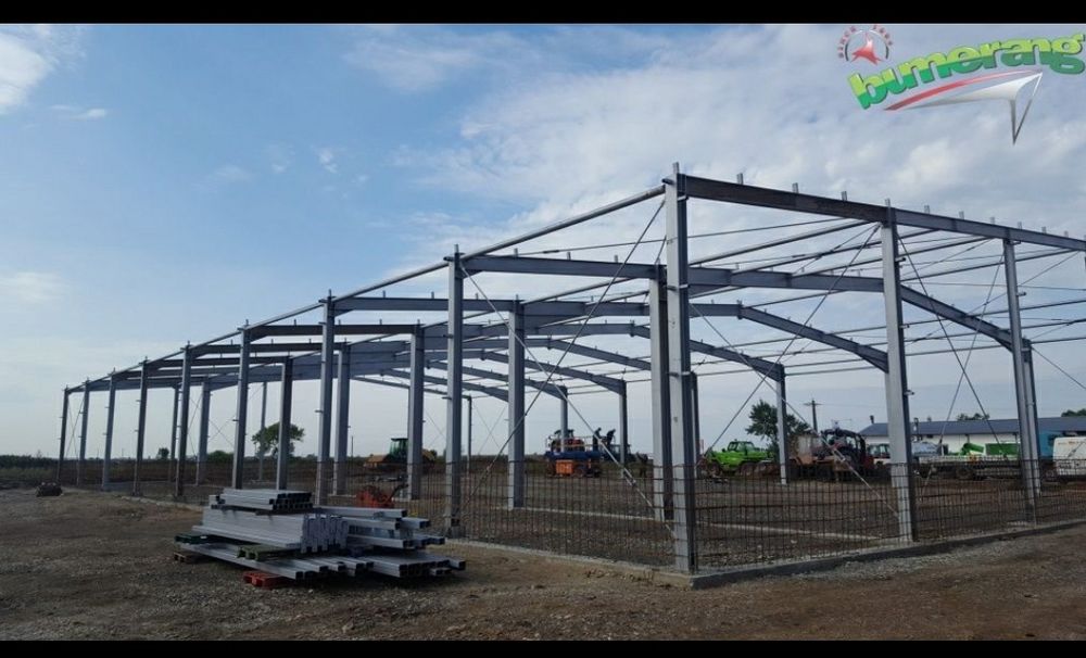 Vand structuri metalice tip hala 7*12