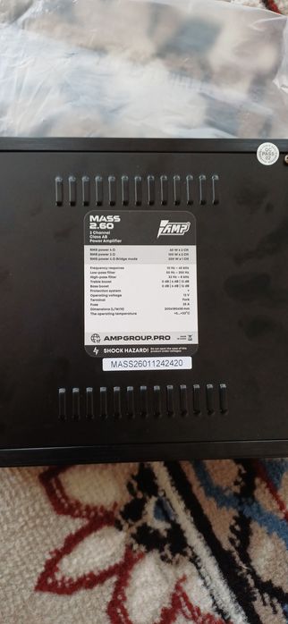 AMP usilitel 400w made in P.R.C