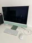 iMac 24" (2021), Apple M1, 24", Blue, INT KB