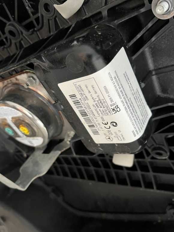 Mercedes Benz EQA kit airbag - plansa de bord - centuri de siguranta