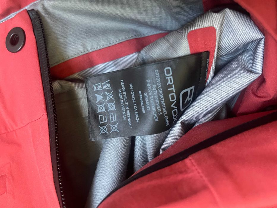 Ortovox pantaloni ski 3L Deep Shell Dermizax EV - norrona , moncler