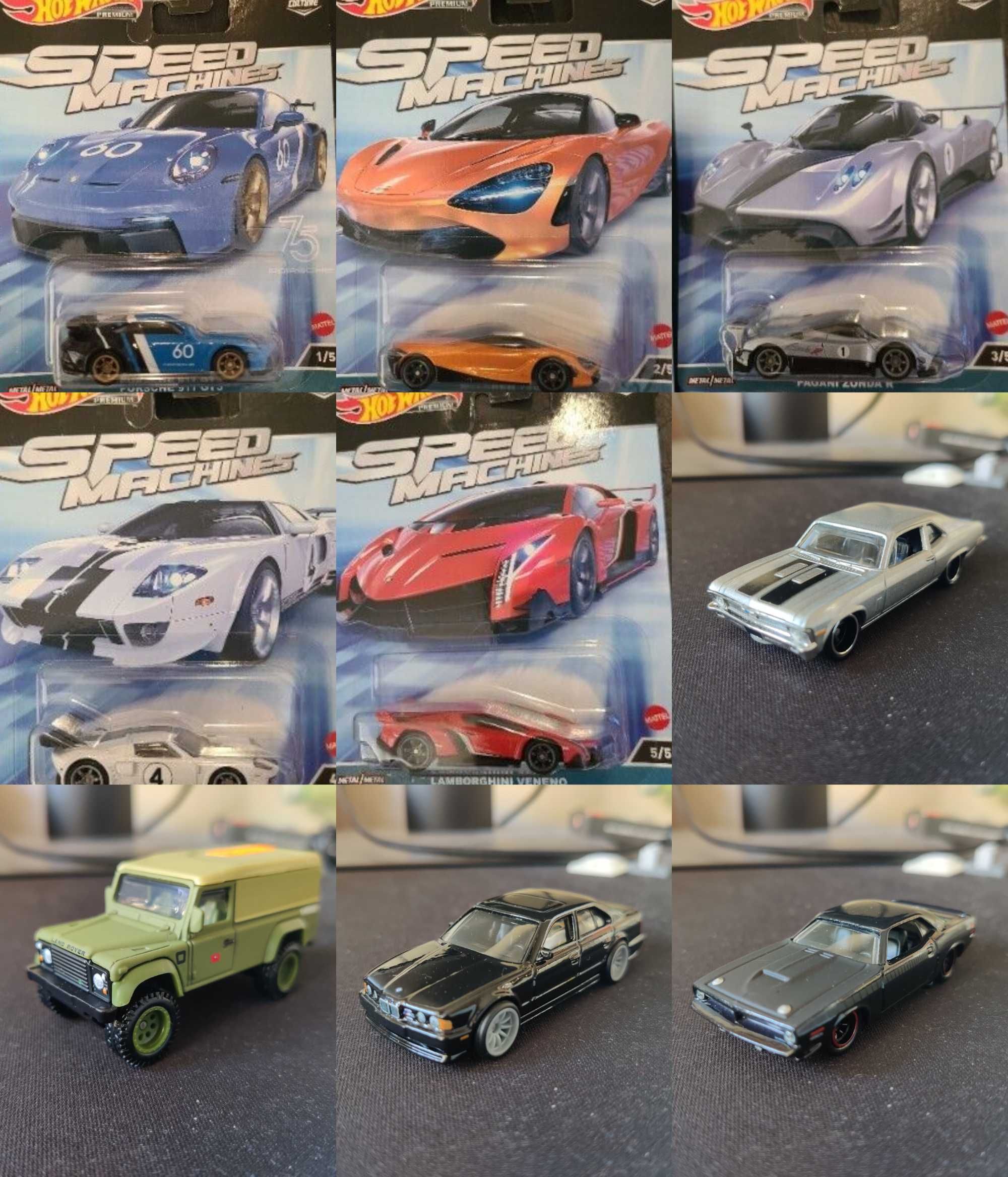 Метални колички Hot Wheels Fast&Furious Car Culture M2 Greenlight ERTL