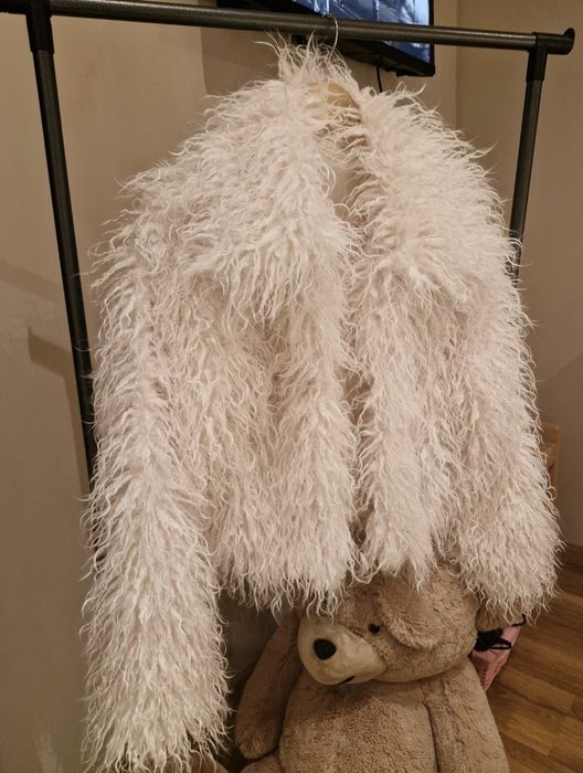 ново дамско палто косъм