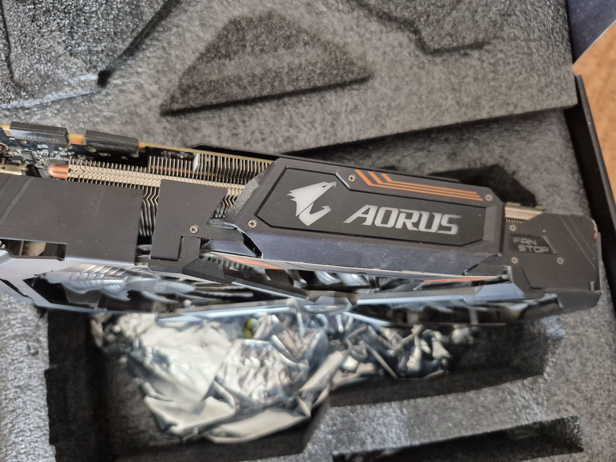 Видеокарта PCI-E Gigabyte GeForce GTX 1080 AORUS 8192MB 256bit GDDR5X