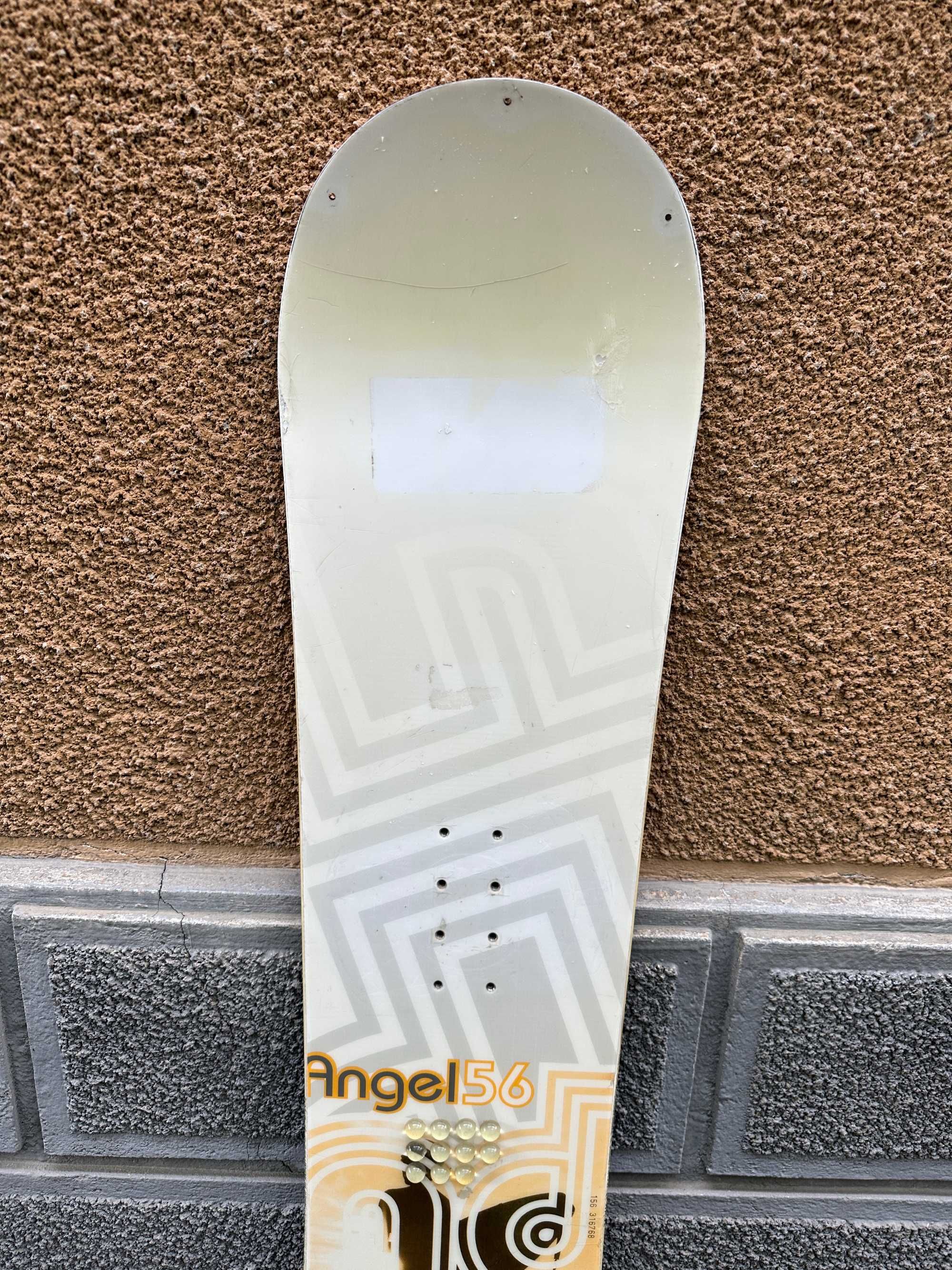 placa snowboard nidecker angel L156cm