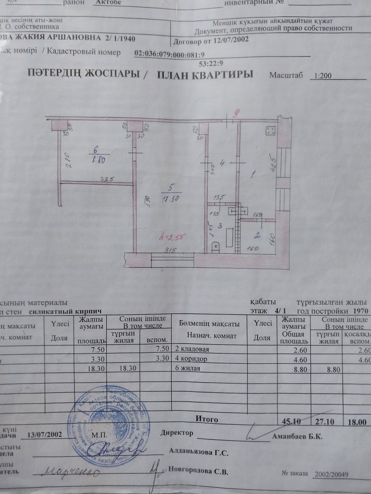 Срочно продам 2х.ком.кв