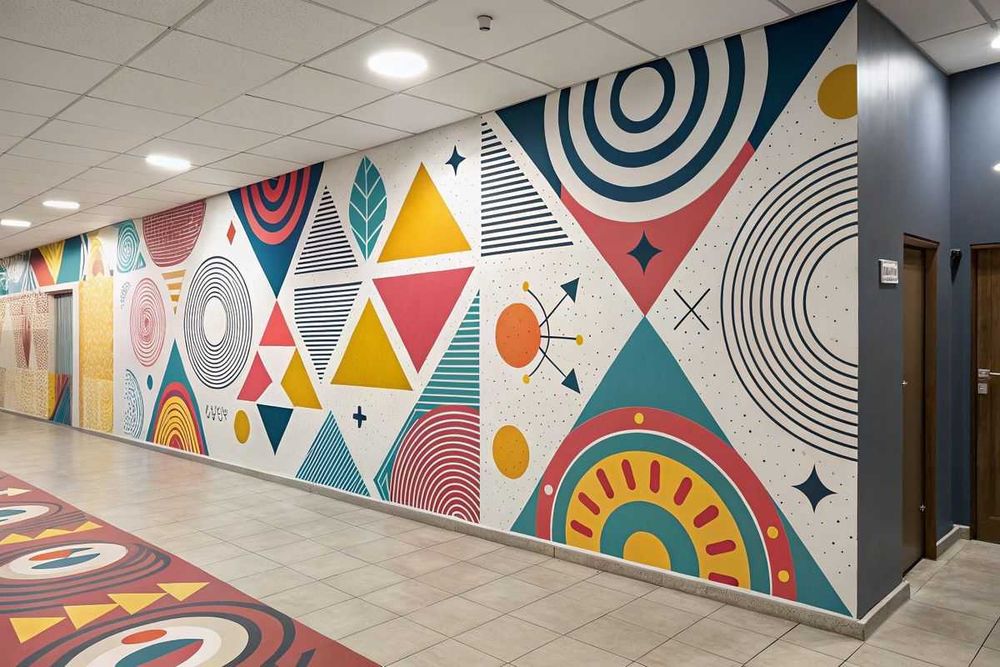 Роспись стен/Murals