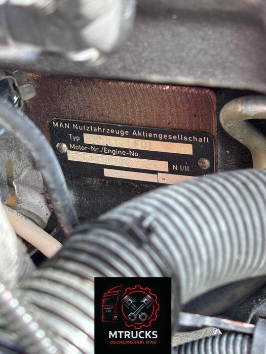 Motor Functional MAN TGA D20 66 Demontat de pe Autobetonieră CIFA