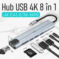 Hub Adaptor 8 in 1 USB-C 3.1