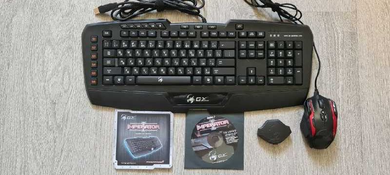 Клавиатура и мышка GX Gaming