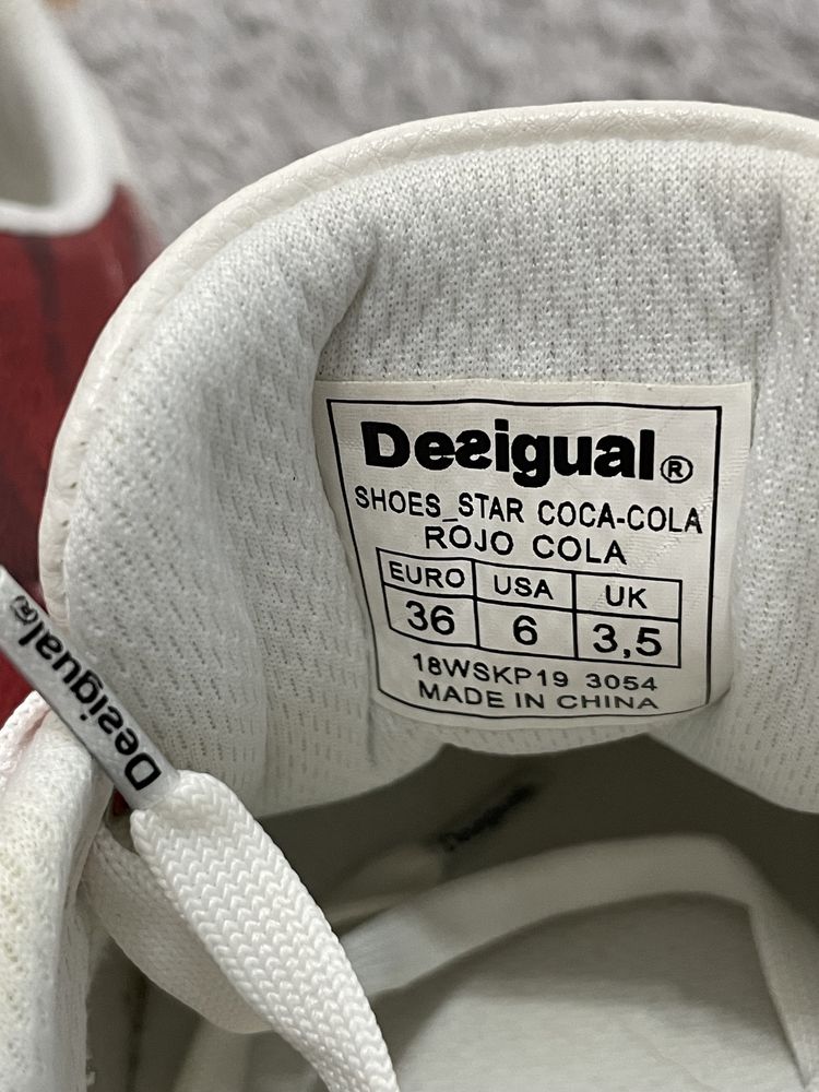 DESIGUAL  de piele ediție  Star Coca Cola