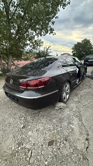 Passat CC facelift, 2.0 l diesel, 2013, maro, manuala