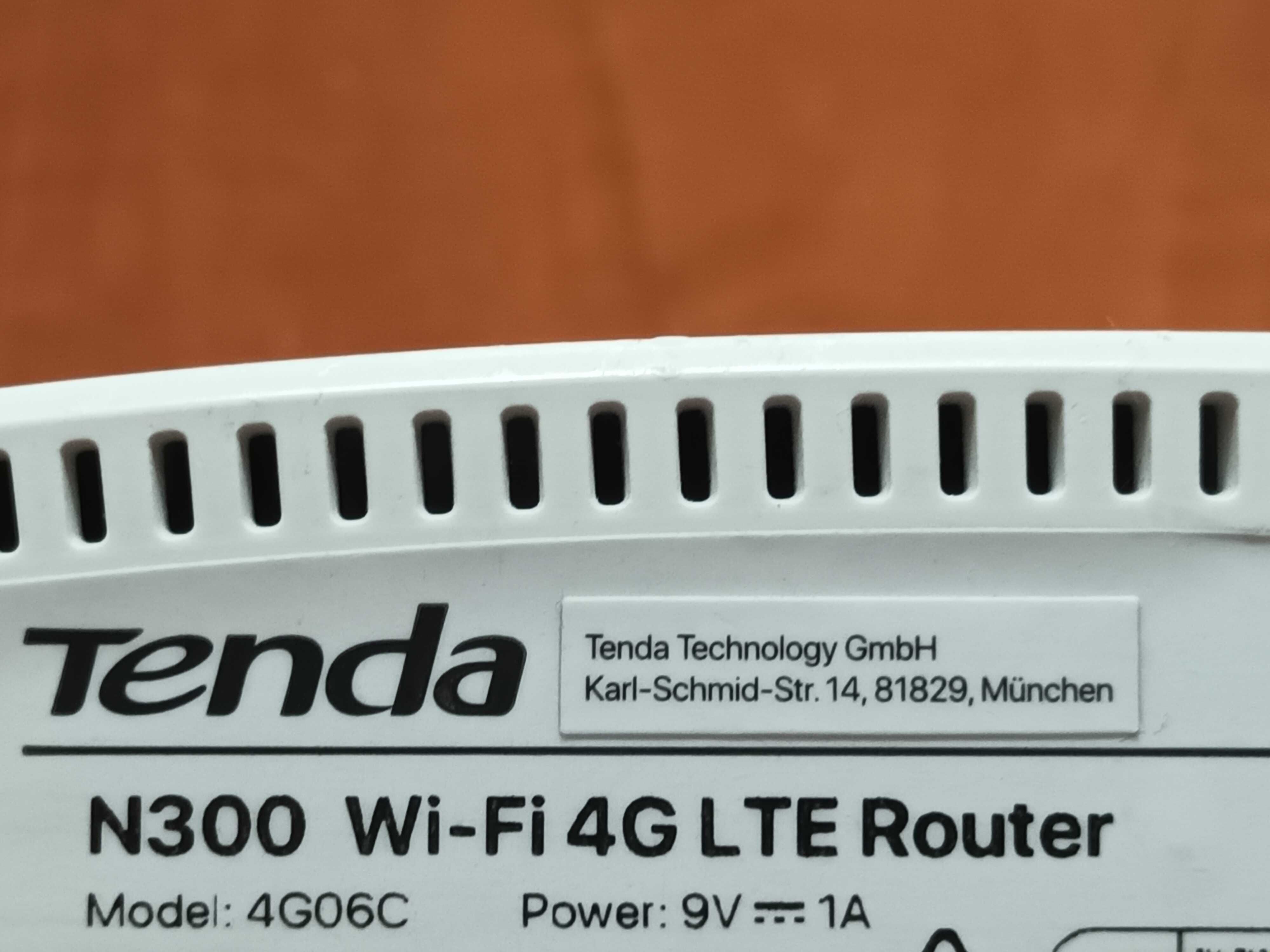 Router internet cartela SIM Wireless Tenda 4G06C 4G LTE N300 necodat