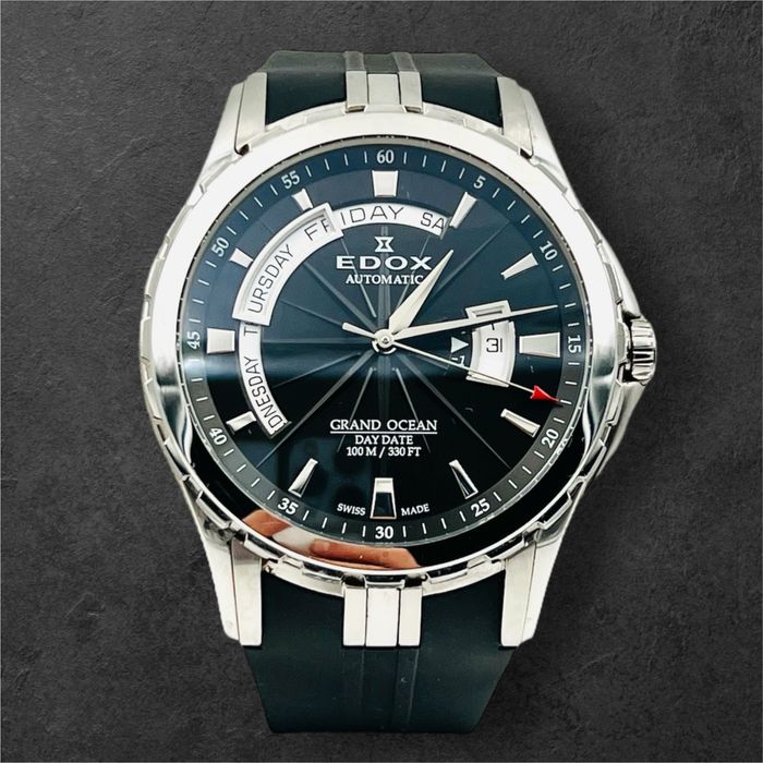 EDOX Grand Ocean Day Date Automatic мъжки часовник