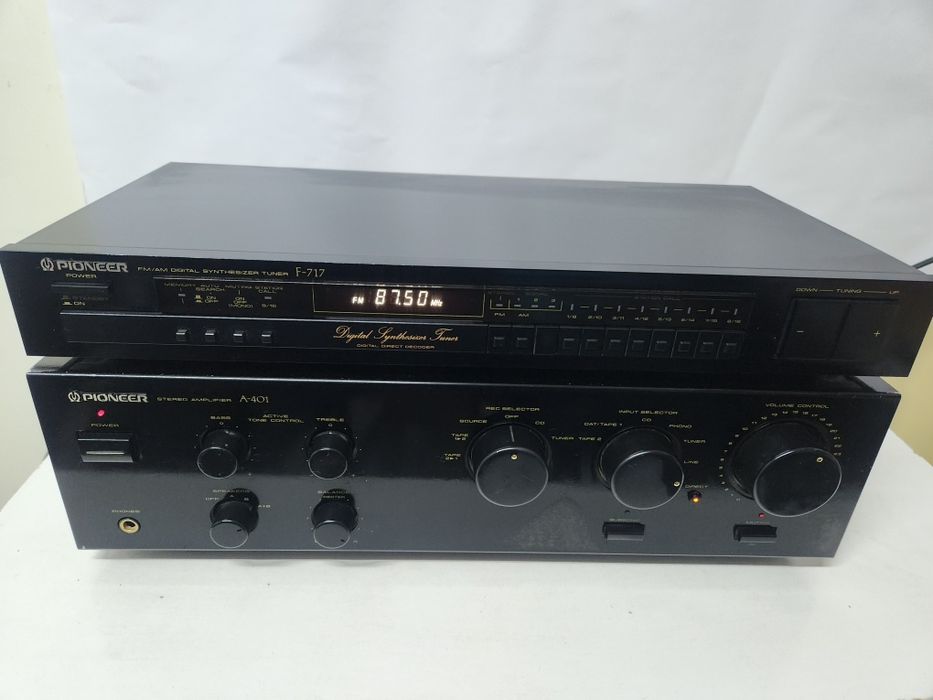 Amplificator Pioneer A 401 și tuner