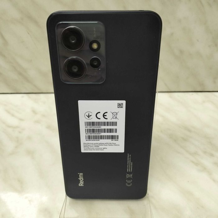 Telefon Xiaomi Redmi Note 12 128GB Onyx Gray Zeus Amanet 22731