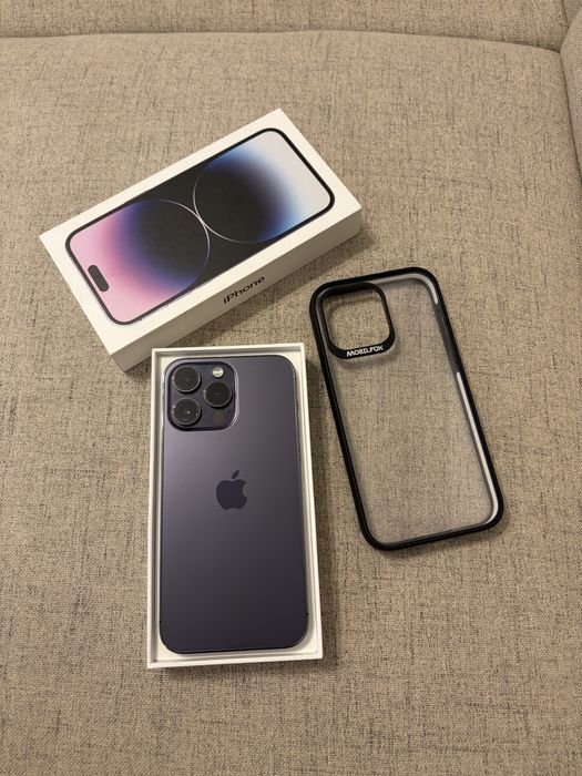 iphone 14 pro max deep purple 128gb