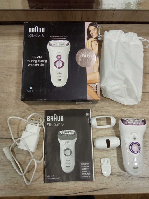Эпилятор Braun SES 9 для красивой и здоровой кожи