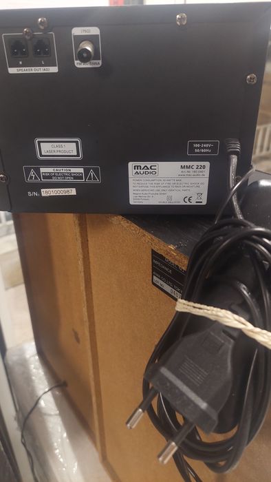 Уредба  Mac Audio MMC 220 + Дистанционно + 2 Колони