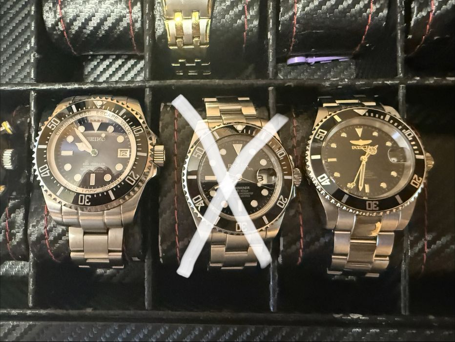Seiko Rolex Invicta