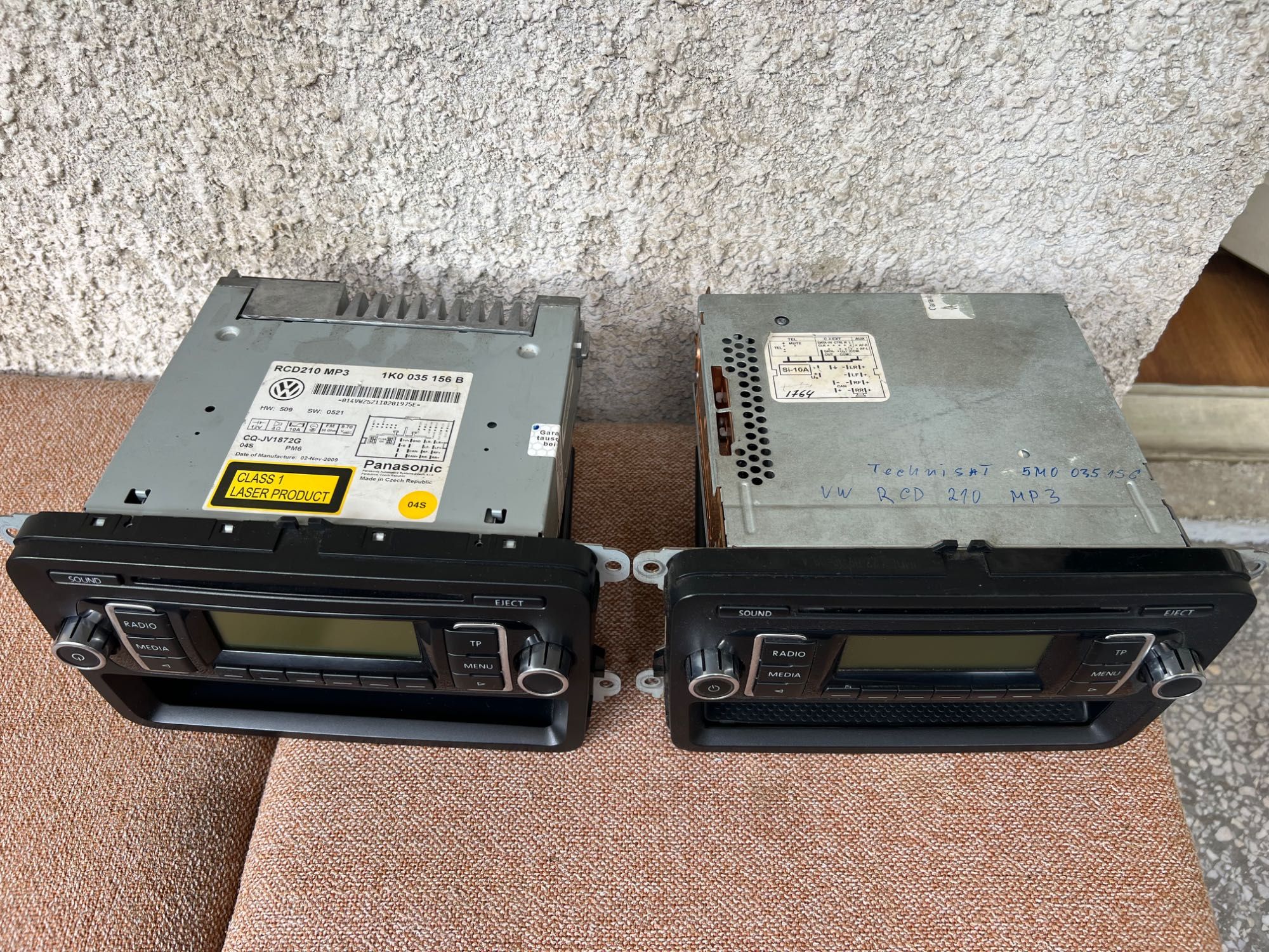 RCD 210 VW Mp3 radio